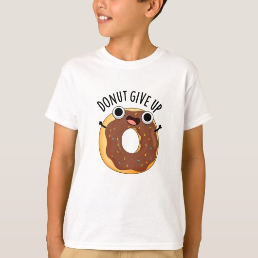 Geef Funny Food Pun op T-shirt (Voorkant)