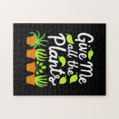 Geef Gardener alle Planten Legpuzzel (Horizontaal)