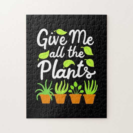 Geef Gardener alle Planten Legpuzzel (Verticaal)