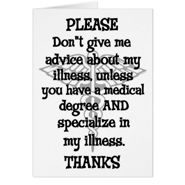 Geef geen advies (Voorkant)