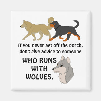 Geef geen advies van de veranda magneet