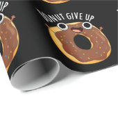 Geef geen grappig eten op Pun Dark BG Cadeaupapier (Rol Hoek)