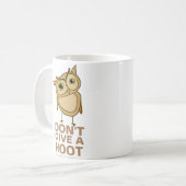 Geef geen Hoot Koffiemok (Voorkant links)