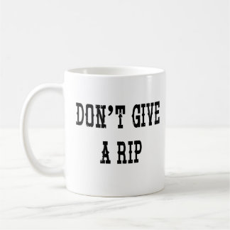 Geef geen Mok voor rip-koffie