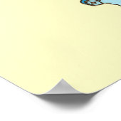 Geef geen obstipatie motivatie quotes op poster (Hoek)