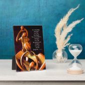 Geef geen oordeel over anderen fotoplaat (Zijkant)