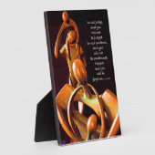 Geef geen oordeel over anderen fotoplaat (Zijkant)