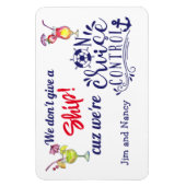 Geef geen scheikundige stopdeur magneet (Verticaal)