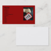 Geef geen Visitekaartjes op (Voorkant / Achterkant)