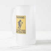 Geef geen voer aan de Goblins Matglas Bierpul (Voorkant links)