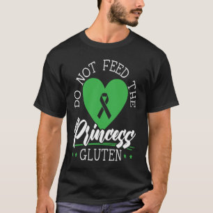 Geef geen voer aan de prinses Gluten Food Allergy  T-shirt