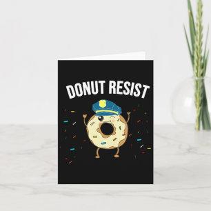 Geef geen weerstand tegen het thema Funny Police O Kaart