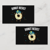 Geef geen weerstand tegen het thema Funny Police O Visitekaartje (Voorkant / Achterkant)