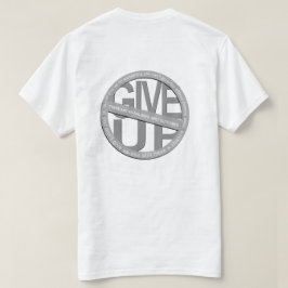 Geef geen witte T-Shirt op