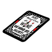 Geef gewoon de wijn! magneet (Linkerzijde)