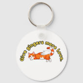 Geef Gingers meer liefde Sleutelhanger (Voorkant)