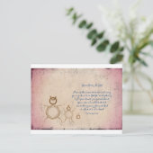 Geef glorie aan God gedicht van Kathy Clark Briefkaart (Staand voorkant)