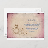 Geef glorie aan God gedicht van Kathy Clark Briefkaart (Voorkant / Achterkant)