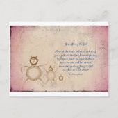 Geef glorie aan God gedicht van Kathy Clark Briefkaart (Voorkant)