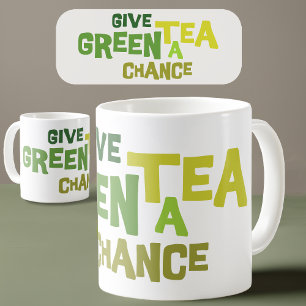 Geef Green Tea een kans Mok