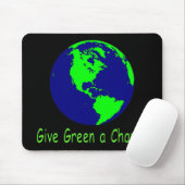 "Geef Groen een kans" Mousepad Muismat (Met muis)