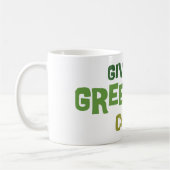 Geef Groene Thee Een Kans Mok (Links)