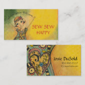 Geef hem een persoonlijk visitekaartje contactkaartje (Voorkant / Achterkant)