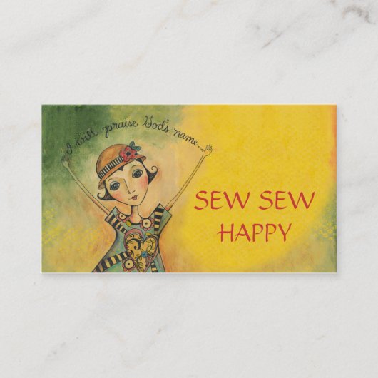 Geef hem een persoonlijk visitekaartje contactkaartje (Voorkant)