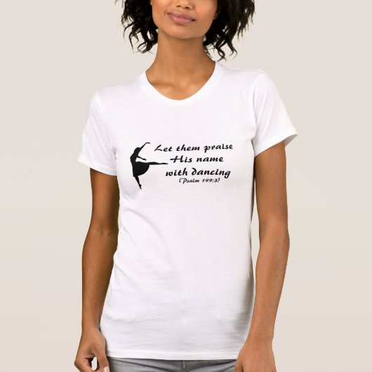 Geef hem een pluim met dansend Shirt (Voorkant)