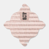 Geef het aan God Bedankdoosjes (Uitgevouwen)