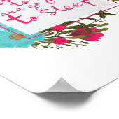 Geef het aan God en ga slapen Poster (Hoek)