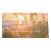 Geef het aan God Ga naar Slaap Goede Nacht Quote O Kussensloop (Achterkant-Links)