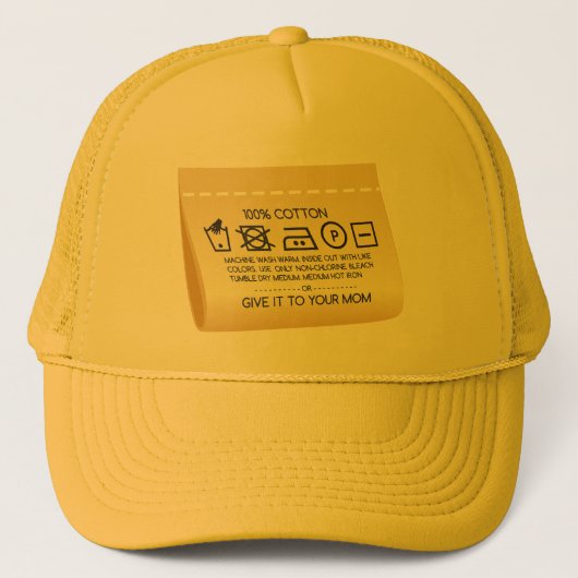 Geef het aan je moeder 1 trucker pet (Voorkant)