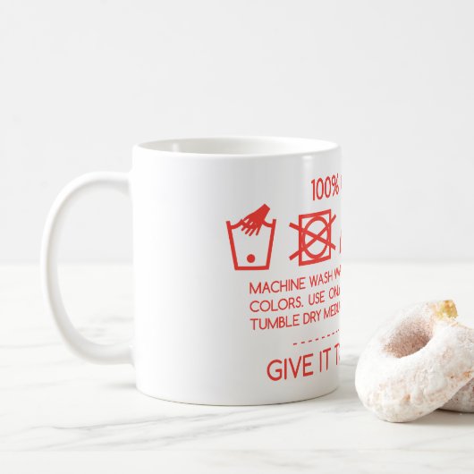 Geef het aan je moeder 4 koffiemok (Met donut)