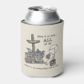 Geef het ALLES aan God Blikjeskoeler (Blikje Voorkant)