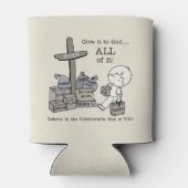 Geef het ALLES aan God Blikjeskoeler (Achterkant)