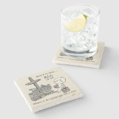 Geef het ALLES aan God Stenen Onderzetter (Zijkant)