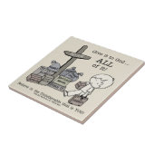 Geef het ALLES aan God Tegeltje (Zijkant)