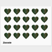 Geef het arme kind een pint stunt hart sticker (Vel)