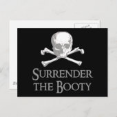 Geef het Boty over Briefkaart (Voorkant / Achterkant)