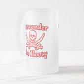 Geef het Boty over Matglas Bierpul (Voorkant links)