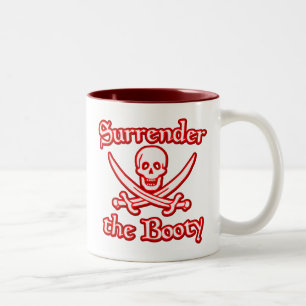 Geef het Boty over Tweekleurige Koffiemok