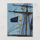 Geef het Briefkaart van de vlag van het schip niet (Voorkant)