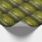 Geef het cadeau van een groundhog dit jaar papier (Hoek)