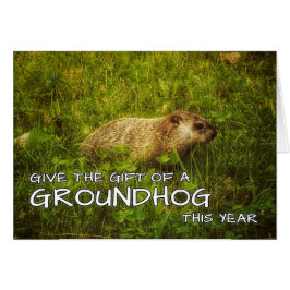 Geef het cadeau van een Groundhog-kaart dit jaar