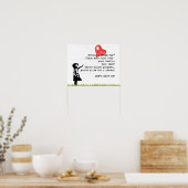 Geef het Citaat van de Aanmoediging van het Poster (Keuken)