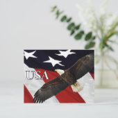 Geef het Congres de vogel Briefkaart (Staand voorkant)