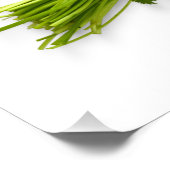 Geef het de schuld aan de koriander - grappige ant perfect poster (Hoek)