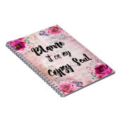 Geef het de schuld op mijn Gypsy Soul Journal Notitieboek (Rechterzijde)