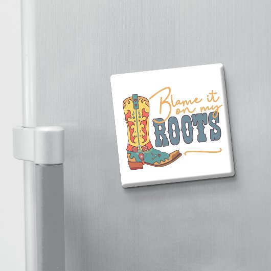 Geef het de schuld op mijn wortels magneet